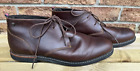 TIMBERLAND BROOK PARK Lightweight Brown Leather CHUKKA Ankle Boots Mens US 11M