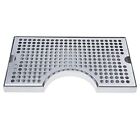 Beer Drip Trays Stainless Steel Cut Out Drip Tray For Kegerator Without Drain Su