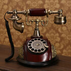 Vintage Handset Rotary Dial Phone Antique Old Fashioned Telephone European Style