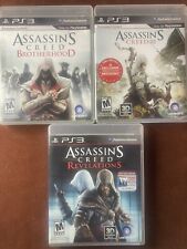 Assassins Creed PlayStation 3 Bundle/Lot Revelations, Brotherhood