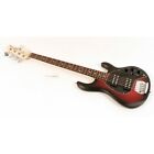 Sterling StingRay Ray5HH LE 5-String Bass Guitar Ruby Red Burst Satin 1978811 OB