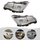 For 2017-2018 Subaru Forester Halogen Headlights Headlamps LH RH Chrome Housing  (For: More than one vehicle)