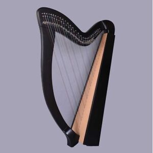 29 String Rosewood Lever Harp with Square Sound Box and Bag best christmas gift