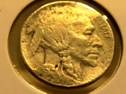 Scarce AU details 1917-S Buffalo nickel ... with a full horn ( item #4C020G )
