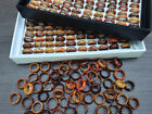 5-200Pcs Wholesale Leopard Band Ring Jewelry Lot Mixed Bulk Natural Wooden Rings