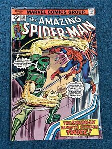 AMAZING SPIDER-MAN #154 SANDMAN!! 1976 MVS INTACT