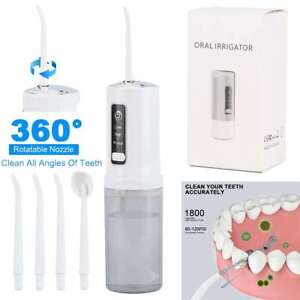Water Flosser 230ml Cordless Water Pik Oral Irrigator dental floss teeth cleaner