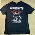 Aerosmith 2023 Peace Out Farewell Tour Shirt Black Extra Large NWOT