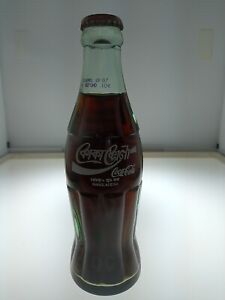 1990 6.5 oz. Bangladesh around the world series coke bottle