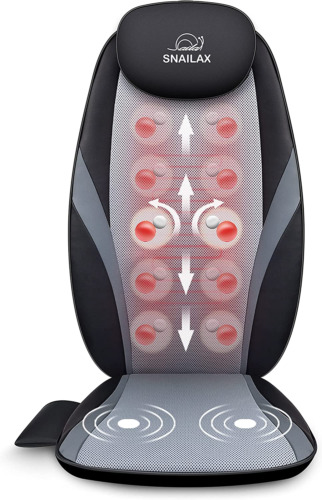 Shiatsu Massage Cushion with Heat Massage Chair Pad Kneading Back Massager