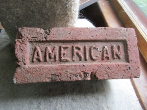 New ListingVintage /antique terra cotta  brick AMERICA      WOW_ must see1