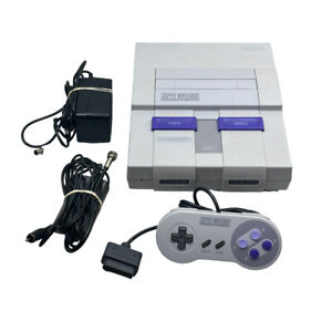 New ListingSuper Nintendo Entertainment System SNES SNS-001 Console System Bundle - Tested