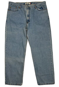 Levis 550 Men Size 42x32 (Measure 40x32) Light Relaxed Fit Denim Jeans