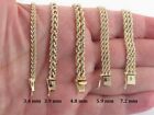 14k Solid Yellow Gold Rope Bracelet 7