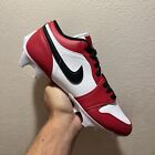 Nike Air Jordan 1 Low TD Chicago White Red Football Cleats Mens Sizes FJ6245 106
