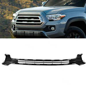 Fits 2016-2020 2021 Toyota Tacoma Front Lower Grill Bumper Cover Grille Black (For: 2021 Tacoma)