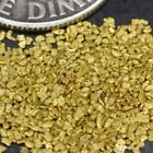 50 Natural GOLD NUGGETS California Gold Bright Placer Gold Miner Direct 25 mesh