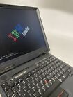 IBM ThinkPad A20m 2628 Laptop , Built-in Floppy Drive, Rare Vintage
