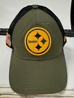 Pittsburgh Steelers New Era 9TWENTY American flag black mesh back adjustable hat