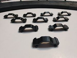 10 3D Printed Body Clips Compatible with AFX TOMY 1.5 Mega G+ Slot Car Chassis