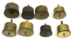8 - Antique French Clock Movement Main Springs & Barrels