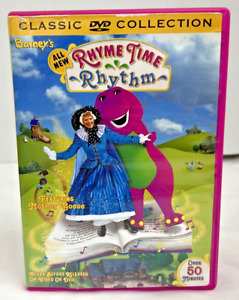 Vintage Barneys Rhyme Time Rhythm (DVD, 2000) Children's Show-Learning-TV Y2K