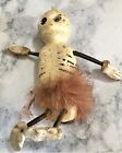 1920's SKELETON HALLOWEEN ORNAMENT CHRISTMAS TREE COMPOSITION SPRING ARMS