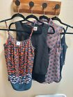 CAbi Lot of 4 Spring Tops, Size S, all in great condition!