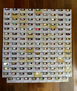 Super Nintendo SNES Authentic Video Games Collection *Pick and Choose Favorites*
