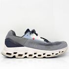 On Mens Swiss Engineering Cloudstratus Gray Running Shoes Sneakers Size 11