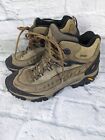 Merrell Pulse II Waterproof Mid Loden Taupe Hiking Boots Size 9 Trail Brown S3