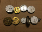 Lot of various pocket watch movements