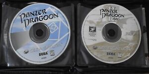 sega saturn games lot - 11 games tested and working - panzer dragoon 1 & 2 +more