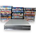 Lot of 50 Comedy Movies in Cases With DVD Player Assorted Films Will Ferrell DVD