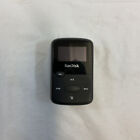 Sandisk Black Clip Jam 8GB MP3 Player With MicroSD Card Slot And FM Radio