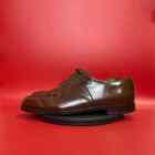Mens Cole Haan Round Toe Leather Dress Shoes Size 11.5 Brown