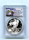 New Listing2013-W PCGS MS70 ENHANSED MINT STATE FIRST STRIKE SILVER EAGLE COIN!!
