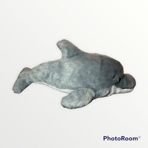Ganz Webkinz Bottlenose Grey Dolphin Plush Toy Stuffed Animal No Code 11