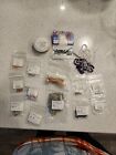 Jewelry Making Lot Bicone Crystal Beads Wire 17 Items Montana Clasp