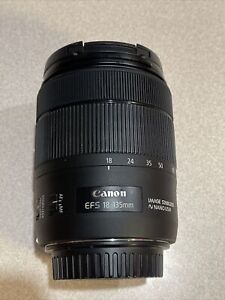 Canon EF-S 18-135mm f/3.5-5.6 IS STM Lens GOOD WORKING CONDITION