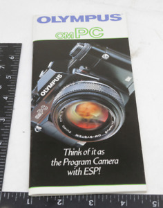 Olympus OM PC Camera Sale Brochure rack card - VINTAGE