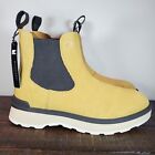 Sorel Hi Line Womens Size 9.5 Waterproof Chelsea Boots Tan Yellow Black