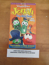 VHS Tape   VeggieTales - Jonah Sing Along Songs and More!   $3.00    Ship $4/$1