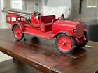 Antique Buddy L Aerial Toy Fire Truck