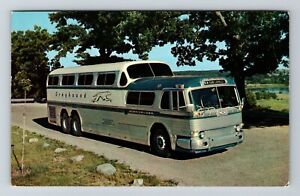 The Greyhound Scenic Cruiser Automobile, Transportation, Vintage Postcard