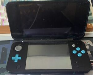 USED Nintendo 2DS XL Console - Black/Turquoise - ZR BUTTON NEEDS REPAIR