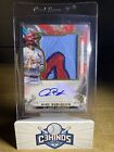 Alec Burleson 2023 Topps Inception Jumbo 3-Color Patch Rookie AUTO /50 #IAJP-AB