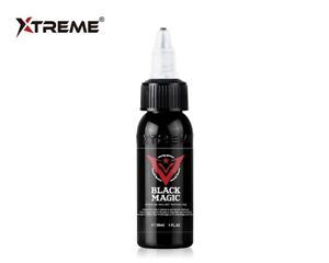BLACK MAGIC 1-oz Xtreme Ink  Dark Shading Lining Tattoo Pigment (Made in USA)