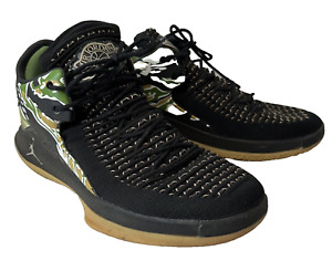 Nike Air Jordan XXXII Low AH-3347-021 Black/Metallic/Gold/White Size 11 Sneakers