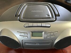 Insignia CD-Cassette Boombox  With AM/FM &Record  (NS-BCDCAS1) Beach Music Baby!